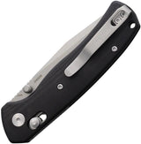 Dreamtech Axis Lock G10 Black D4508GB - 14C28N Stainless Tanto Blade Bead Blast Finish With Thumb Stud by Dreamtech