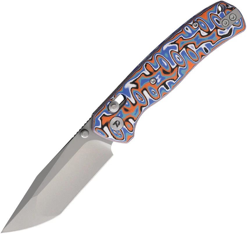 Dreamtech Axis Lock Blue/Org Micarta D4508MBO by Dreamtech