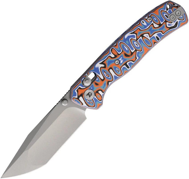 Dreamtech Axis Lock Blue/Org Micarta D4508MBO by Dreamtech