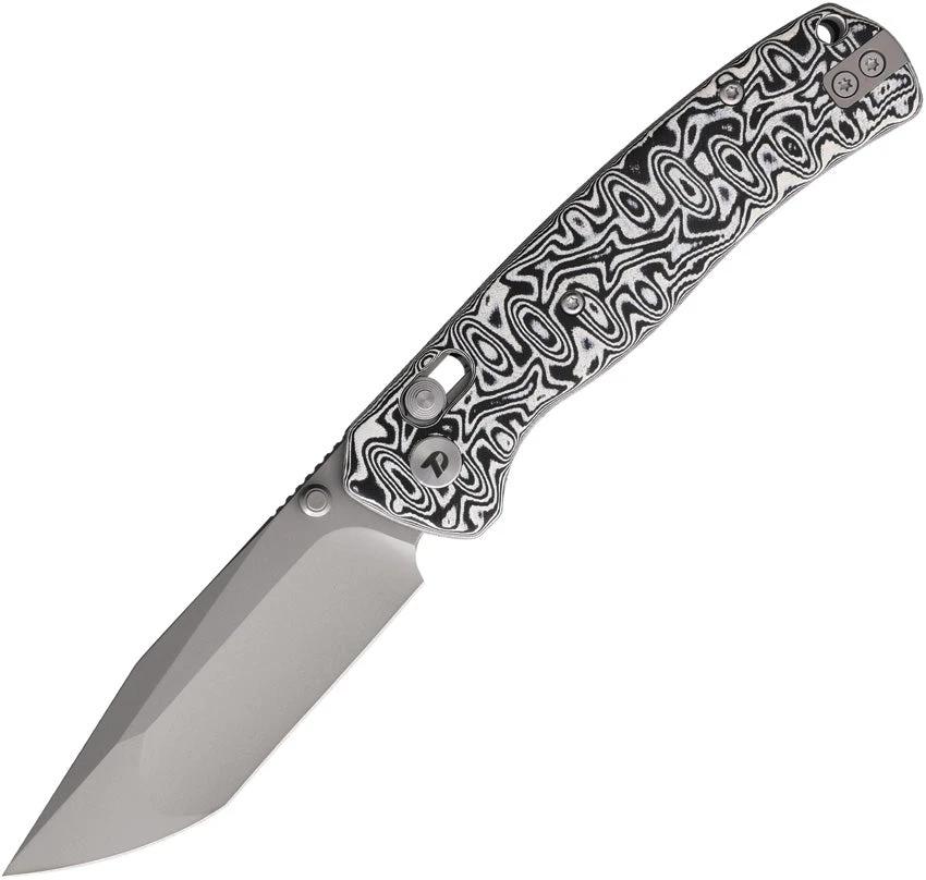 Dreamtech Axis Lock Blk/wht Micarta D4508MBW by Dreamtech