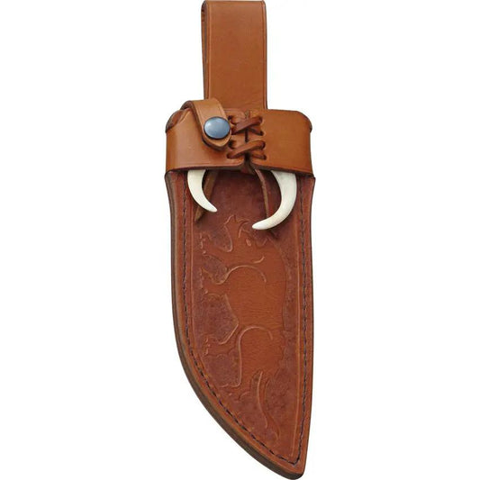 Down Under Razorback DUK-RB - 12 Inch Fixed Blade Knife With 7 Inch 440C Stainless Blade And Brass Guard by Down Under