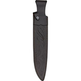 Down Under Toothpick DUK-TP - 11.25 Inch 440 Stainless Blade With Black Leather Wrapped Handle by Down Under