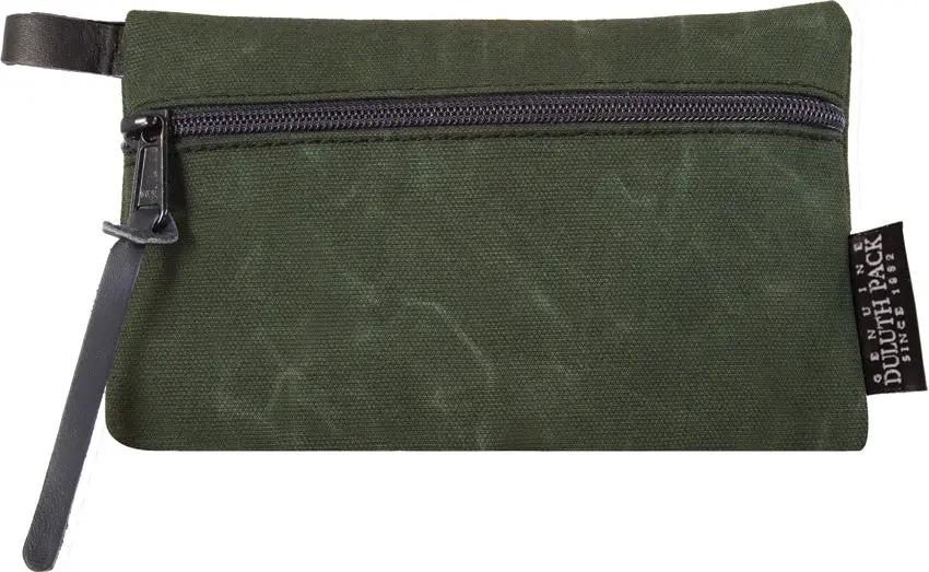 Duluth Pack Gear Stash Medium Waxed OD T-382-WAXED-OD by Duluth Pack
