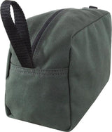 Duluth Pack Large Grab N Go Pack Waxed Canvas OD Green - Durable 5 Liter Capacity Tote with YKK Zipper and Leather Pull by Duluth Pack
