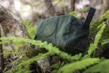 Duluth Pack Large Grab N Go Pack Waxed Canvas OD Green - Durable 5 Liter Capacity Tote with YKK Zipper and Leather Pull by Duluth Pack