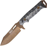 Dawson Knives Shepherd Fixed Blade Blk/Wht 791163716371 by Dawson Knives