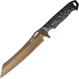Dawson Knives Wayfinder Fixed Blade Blk/Wht 791163716449 by Dawson Knives