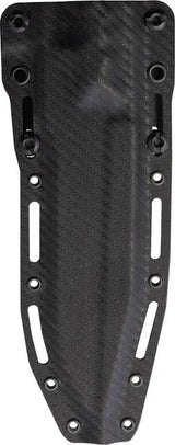 Dawson Knives Marauder Fixed Blade - Copper MagnaCut Blade With White And Black G10 Handle Full Tang And Kydex Sheath by Dawson Knives