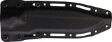 Dawson Knives Marauder Fixed Blade - CPM MagnaCut 5.63 Inch Blade, Black White G10, Full Tang, Kydex Sheath by Dawson Knives