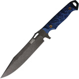 Dawson Knives Marauder XL Fixed Blade Blue 791163716685 by Dawson Knives