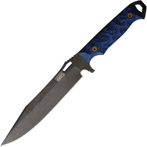 Dawson Knives Marauder XL Fixed Blade Blue 791163716685 by Dawson Knives
