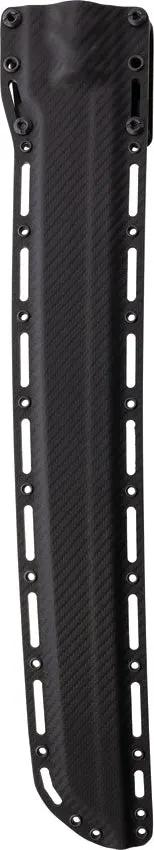Dawson Knives Many Waters Sword - Satin MagnaCut Blade Full Tang Samurai Style With Carbon Fiber Kydex Molle Sheath by Dawson Knives