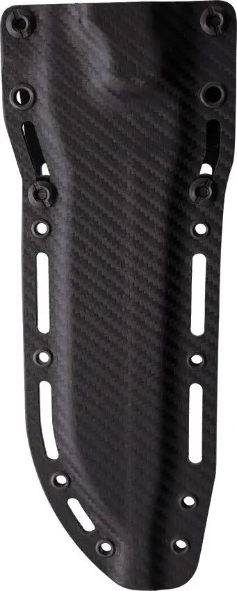 Dawson Knives Valor Fixed Blade Knife - CPM MagnaCut Clip Point 5.5 Inch Blade With Black Blue G10 Handle by Dawson Knives