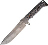 Dawson Knives Reaper Fixed Blade Blk/Gray 765464441683 by Dawson Knives