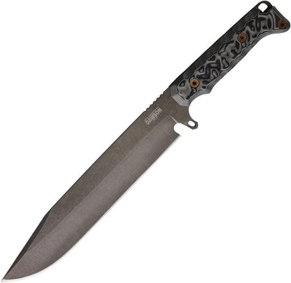 Dawson Knives Holdout Bowie Black/Gray 765454441881 by Dawson Knives