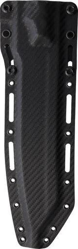 Dawson Knives Wayfinder Fixed Blade - CPM MagnaCut Stainless Blade Black Blue G10 Full Tang Lanyard Hole Kydex Sheath by Dawson Knives