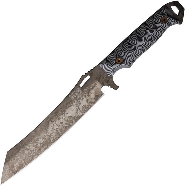 Dawson Knives Wayfinder Fixed Blade Blk/Wht 742259947551 by Dawson Knives