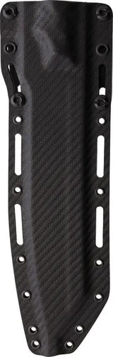 Dawson Knives Wayfinder Fixed Blade - Monsoon MagnaCut Stainless Blade Black White G10 Handle by Dawson Knives