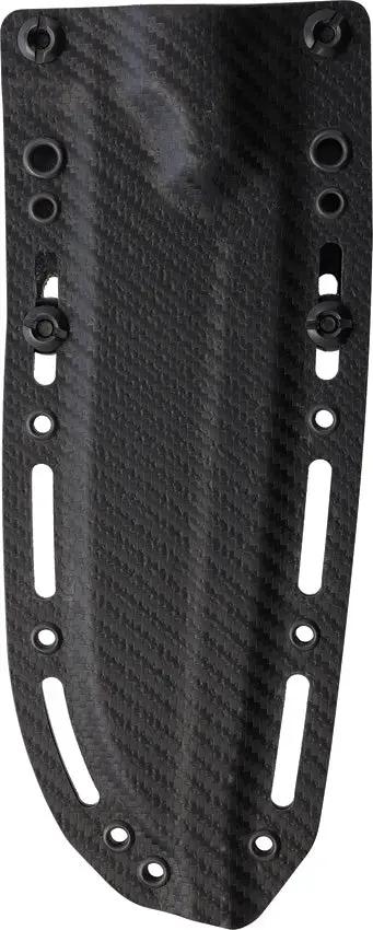 Dawson Knives Summit Fixed Blade - Monsoon CPM MagnaCut Blade With Red And Black G10 Handle And Kydex Sheath by Dawson Knives