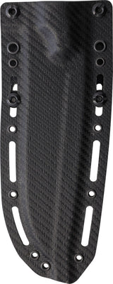 Dawson Knives Summit Fixed Blade Blk/Wht 742259948084 by Dawson Knives