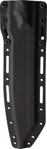 Dawson Knives Wayfinder Fixed Blade - 7.38 Inch Arizona Copper Finish CPM MagnaCut Stainless Blade with Black and Red G10 Handle by Dawson Knives