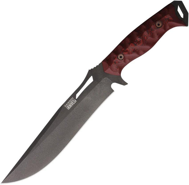 Dawson Knives Seraphim CP Fixed Blade Red 701220948812 by Dawson Knives