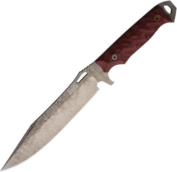 Dawson Knives Marauder XL Monsoon Red 701220949017 by Dawson Knives