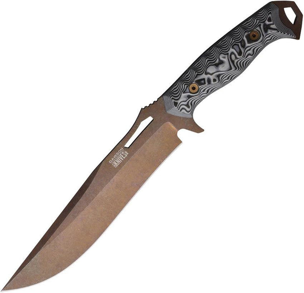Dawson Knives Seraphim SP Fixed Blade White 701220949185 by Dawson Knives