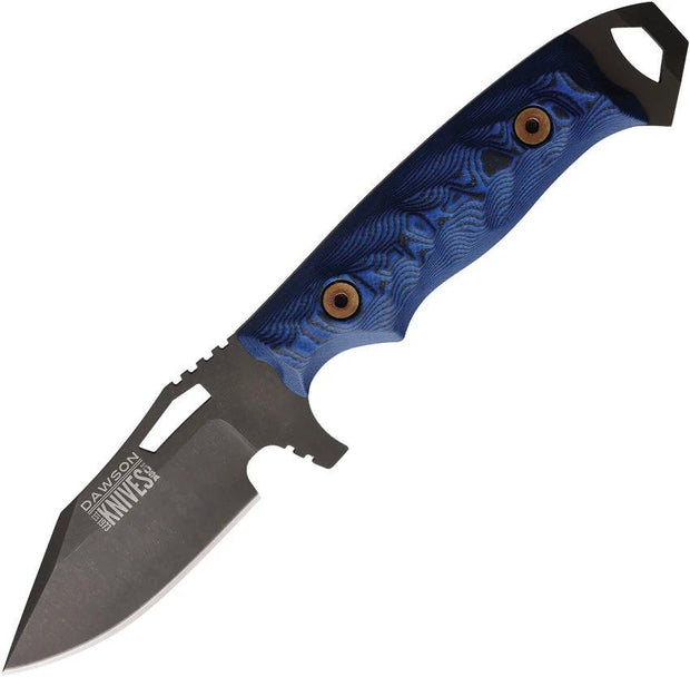 Dawson Knives Steadfast Fixed Blade Blk/Bl 766162860417 by Dawson Knives