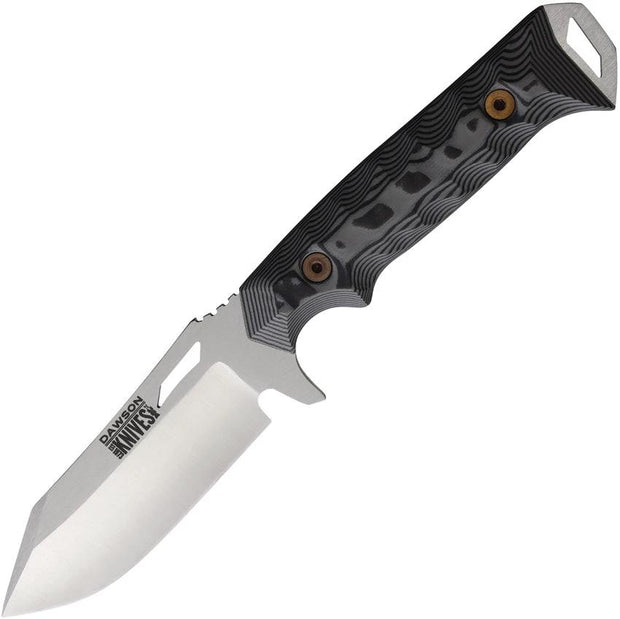Dawson Knives Shepherd Fixed Blade Gray 742761383717 by Dawson Knives