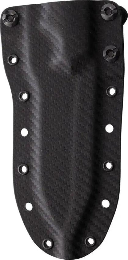 Dawson Knives Shepherd Fixed Blade Black Apocalyptic MagnaCut Blade - With Blue G10 Handle by Dawson Knives