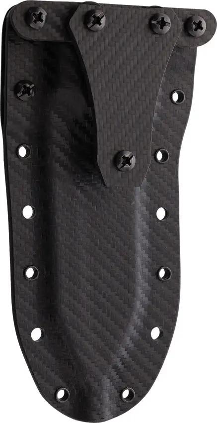 Dawson Knives Shepherd Fixed Blade Black Apocalyptic MagnaCut Blade - With Blue G10 Handle by Dawson Knives