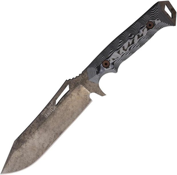 Dawson Knives Shepherd XL Fixed Blade BlkWht 742761383960 by Dawson Knives