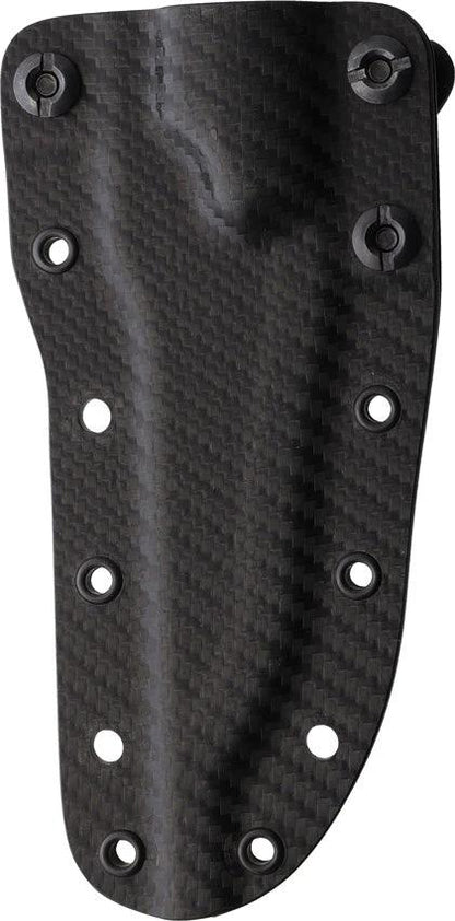 Dawson Knives Revelation Fixed Blade Blk/Red 742761384066 by Dawson Knives