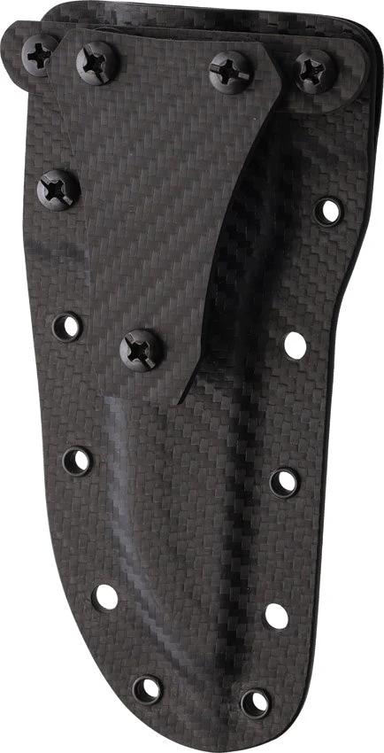 Dawson Knives Revelation Fixed Blade Blk/Red 742761384066 by Dawson Knives