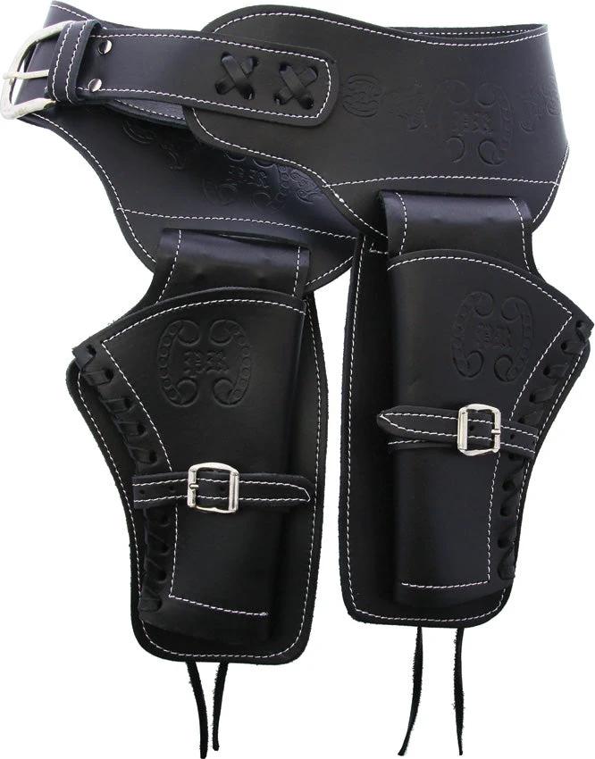 Denix Lg Double Draw Holster Black OC021L by Denix