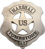 Denix US Marshall Tombstone Badge 22-105 by Denix