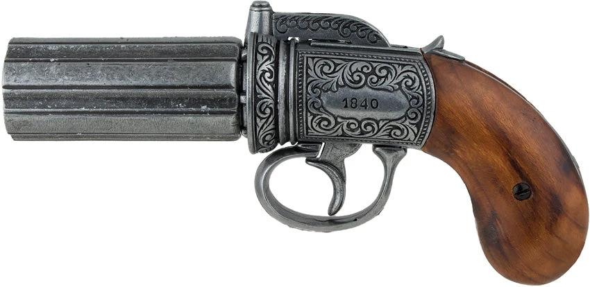 Denix Pepperbox Replica Revolver 22-1071 by Denix
