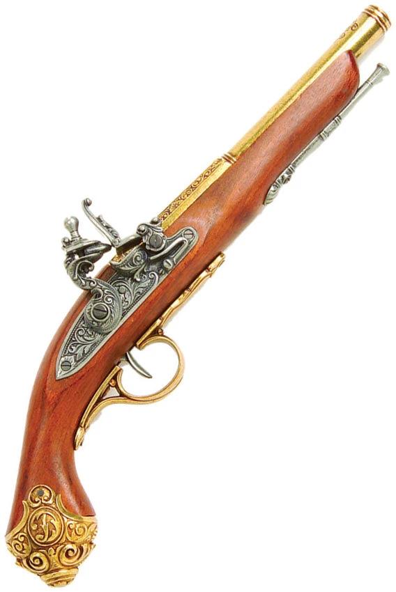 Denix 18th Century Flintlock Pistol 22-1077L by Denix