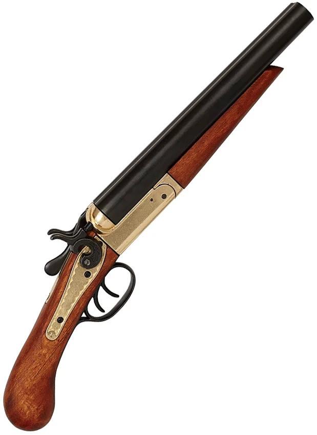 Denix 1868 Double-Barrel Pistol 22-1113 by Denix