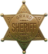 Denix Grand County Sheriff Badge 22-113L by Denix