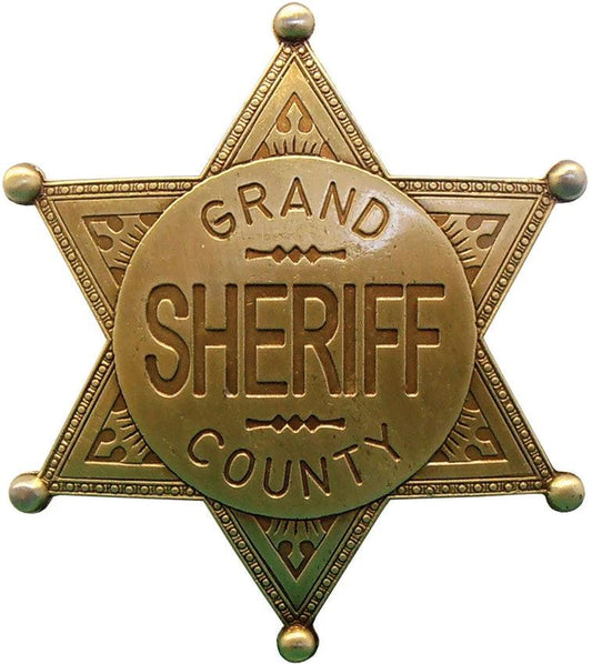 Denix Grand County Sheriff Badge 22-113L by Denix