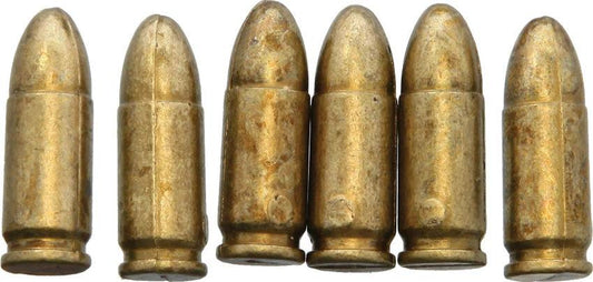 Denix 9mm Bullet Replica 6pk 22-52 by Denix