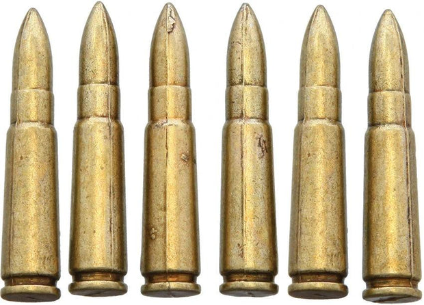 Denix AK-47 Bullet Replica 6pk 22-55 by Denix