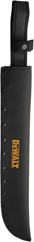 Dewalt MA60 Field Machete - 18.25 Inch Sawback Black Coated High Carbon Stainless Blade With 24 Inch Overall by Dewalt