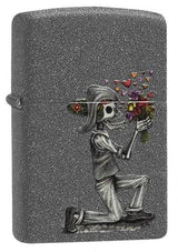 Zippo Day of the Dead Skulls Lighter Set – Iron Stone™ by Zippo