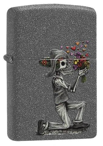 Zippo Day of the Dead Skulls Lighter Set – Iron Stone™ by Zippo