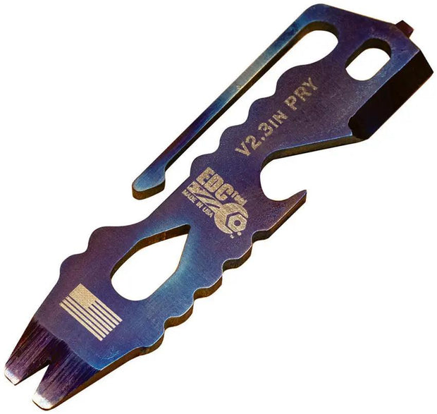 EDC Tool Co. Pry Bar Multi Tool 3" Flame PRY-BAR-3-FLM by EDC Tool Co.