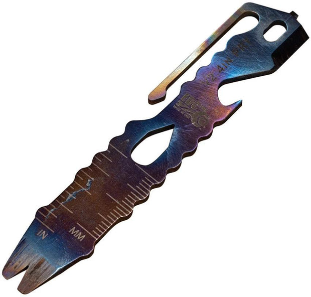 EDC Tool Co. Pry Bar Multi Tool 4" Flame PRY-BAR-4-FLM by EDC Tool Co.
