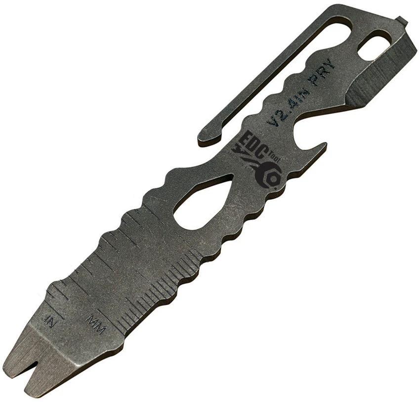 EDC Tool Co. Pry Bar Multi Tool 4" Tumbled PRY-BAR-4-TRW by EDC Tool Co.